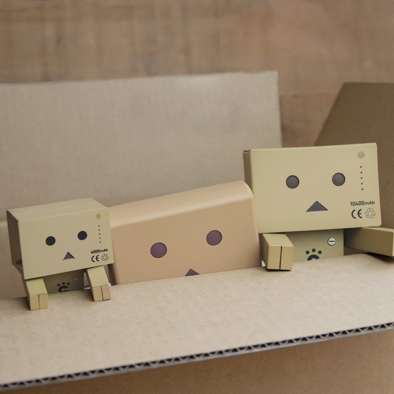 cheero Pocheri 迷你阿愣 Danboard 10000mAh PD/PPS快充行動電源 - 行動電源/充電線 - 塑膠 卡其色