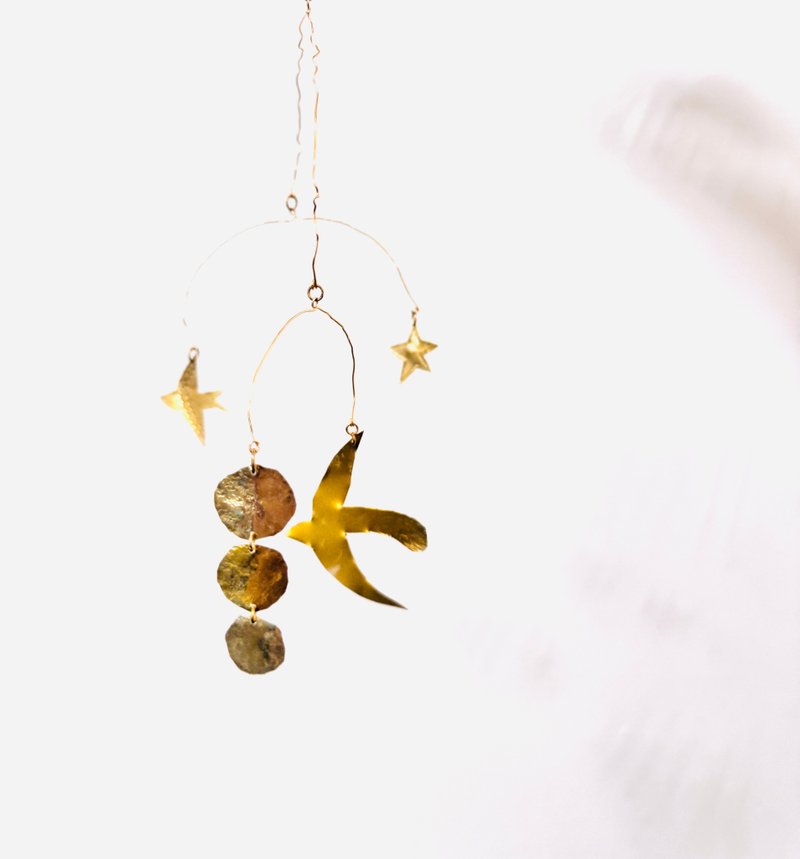 文青風 平衡吊飾 空間風鈴 體驗課 - 金工/飾品 - 銅/黃銅 