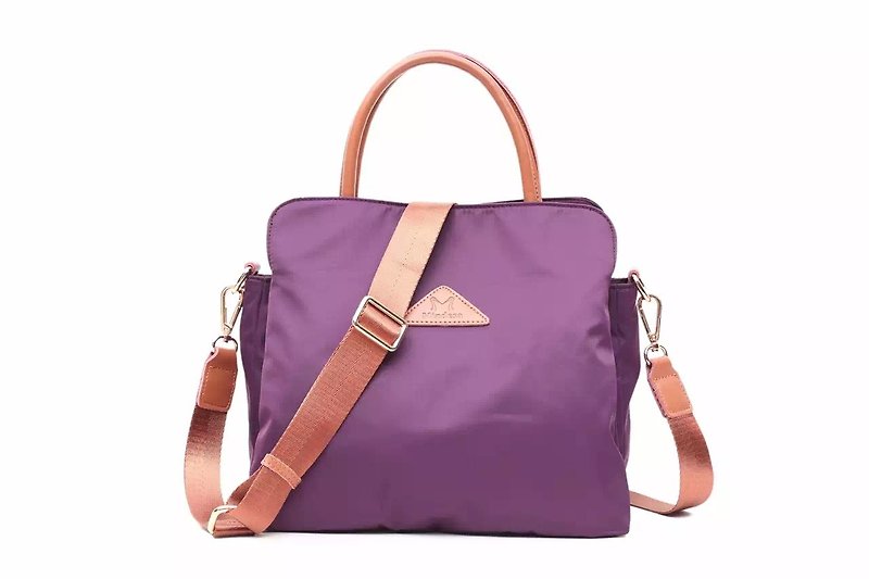 Waterproof Handbag / Large Capacity / Tote / Cross Body Bag / Shoulder Bag / Tote Bag 1019 - Messenger Bags & Sling Bags - Waterproof Material Purple