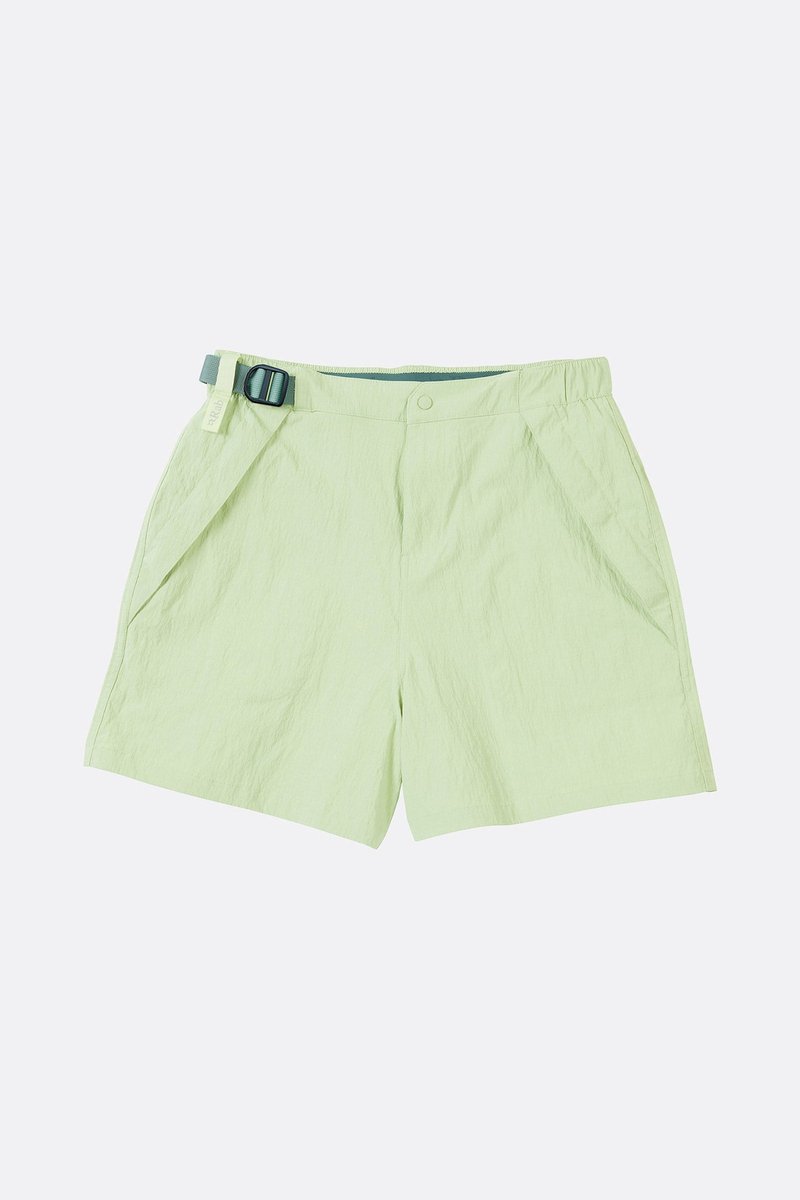 【Rab】Women's Harpur Shorts 女 鼠尾草 - 女運動褲/機能褲 - 聚酯纖維 綠色