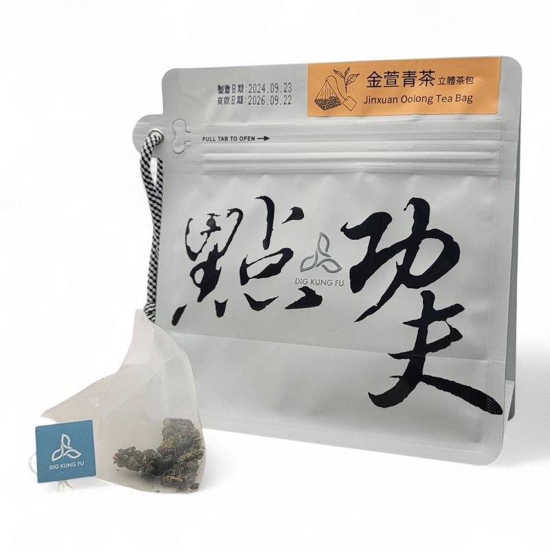 金萱青茶立體茶包 - 茶葉/茶包/水果茶 - 其他材質 卡其色