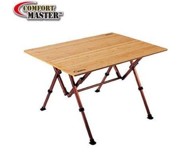 Coleman bamboo outlet table