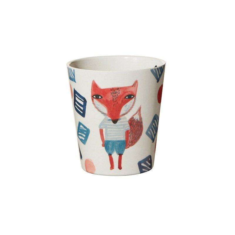Fox Stripe 兒童水杯 - 茶壺/茶杯/茶具 - 其他材質 白色