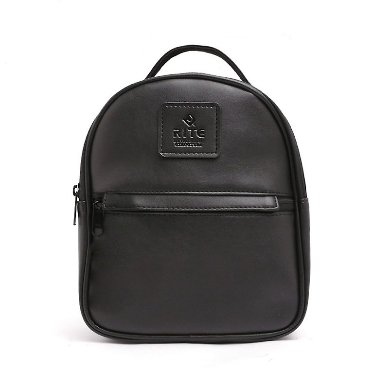 [RITE] Le Tour Series - Dual-use Mini Warhead Pack 2.0 - Leather Black - กระเป๋าเป้สะพายหลัง - วัสดุกันนำ้ สีดำ
