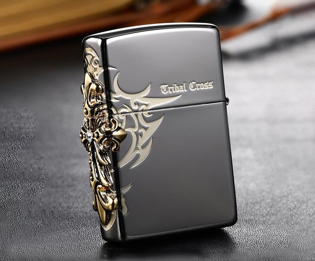 Zippo Black Ice Wind Proof Oil Lighter