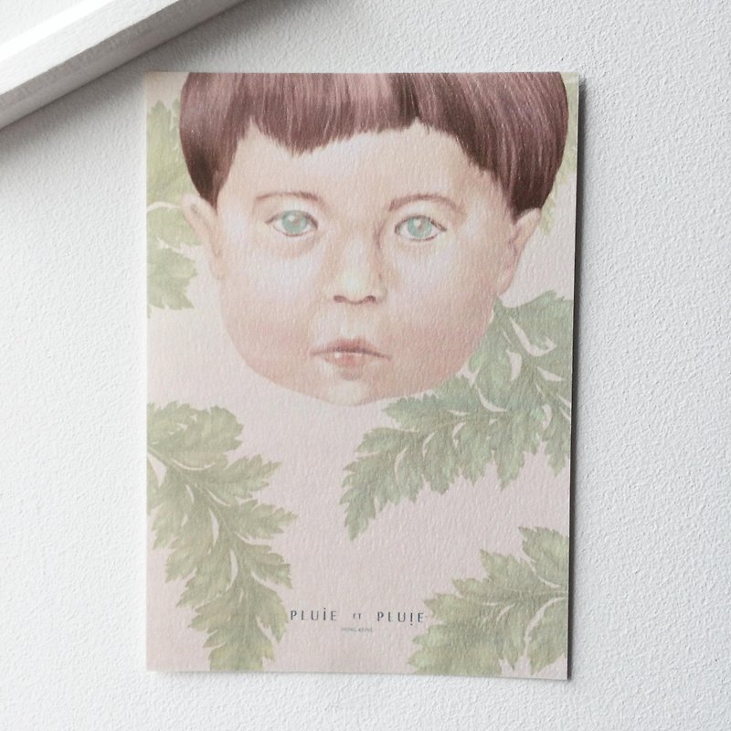 ＃04 小孩子明信片 : LONELY - 心意卡/卡片 - 紙 粉紅色