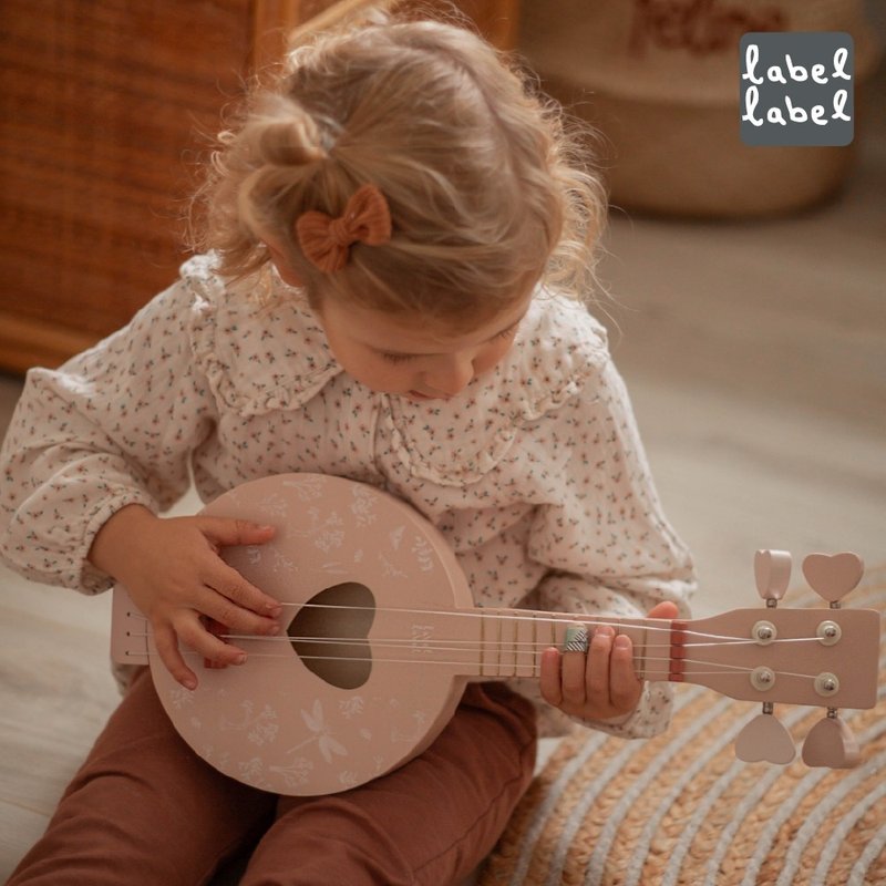 快速出貨-僅限宅配【Label Label】木質班卓琴-兩色可選 - 寶寶/兒童玩具/玩偶 - 木頭 多色