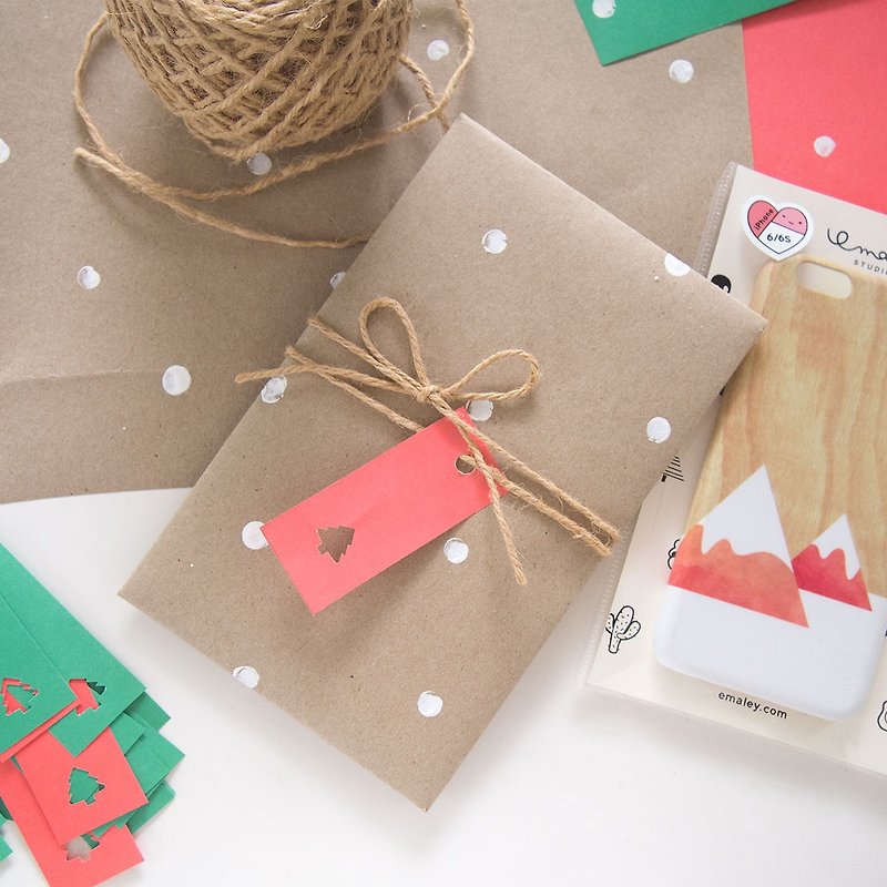 Free Gift Wrapping (Nov 22 to Dec 25) - วัสดุห่อของขวัญ - กระดาษ สีนำ้ตาล