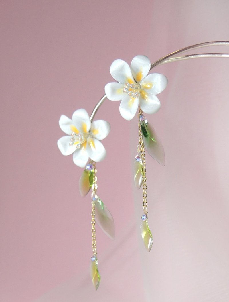 Lily Series 1/Ear Needle/ Clip-On - ต่างหู - วัสดุอื่นๆ หลากหลายสี