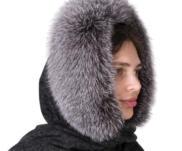 ロシア産 ホッキョクギツネ 毛皮