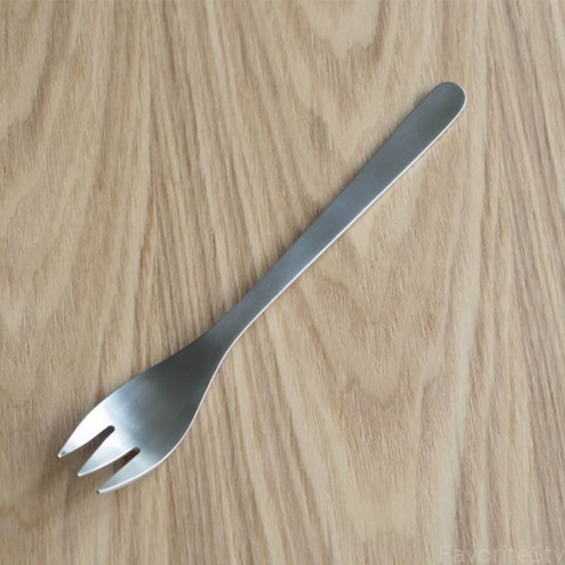 【柳宗理】 1250點心叉L17cm-4入 - 刀叉/湯匙/餐具組 - 不鏽鋼 