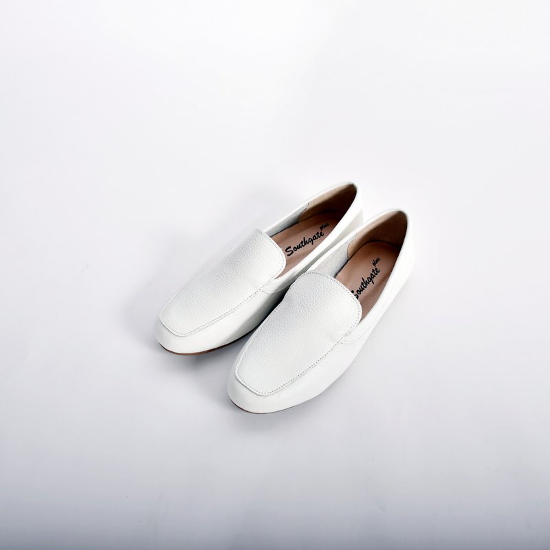 jane white/full leather casual shoes - Women's Casual Shoes - Genuine Leather White