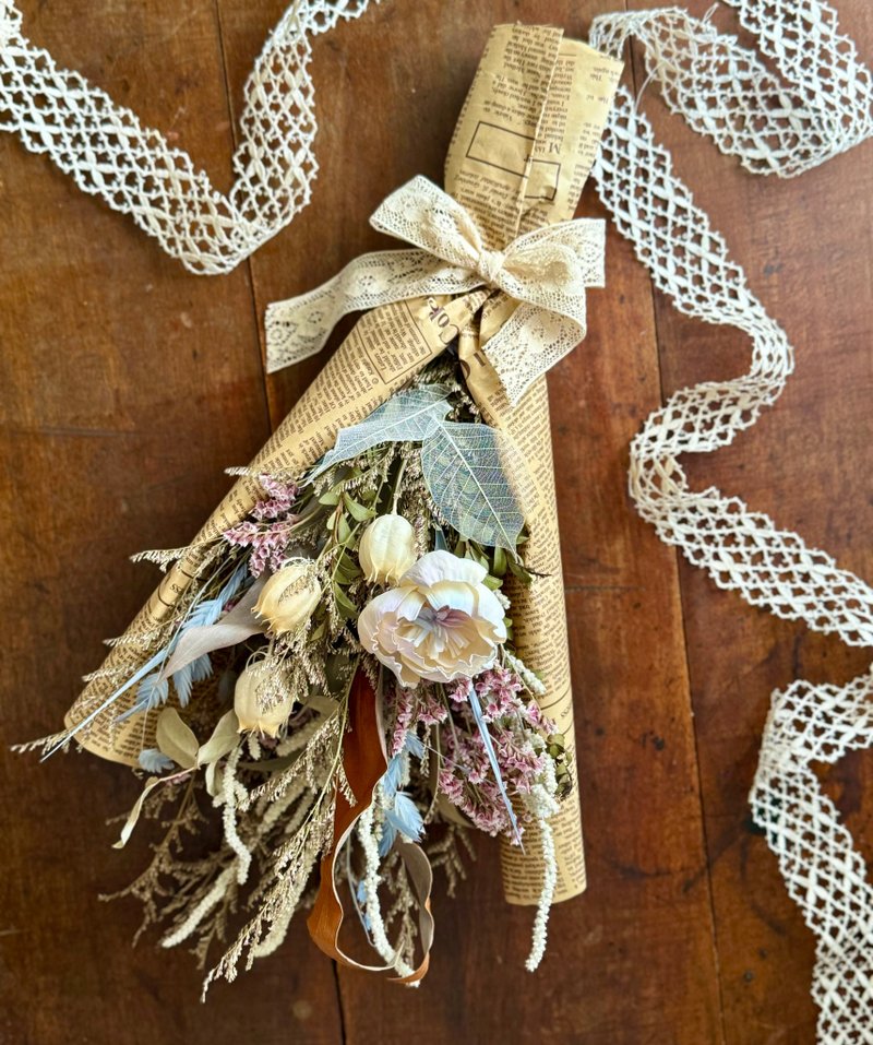 Masako Classic Packaging Dried Flower Bouquet Home Decor - ช่อดอกไม้แห้ง - พืช/ดอกไม้ 