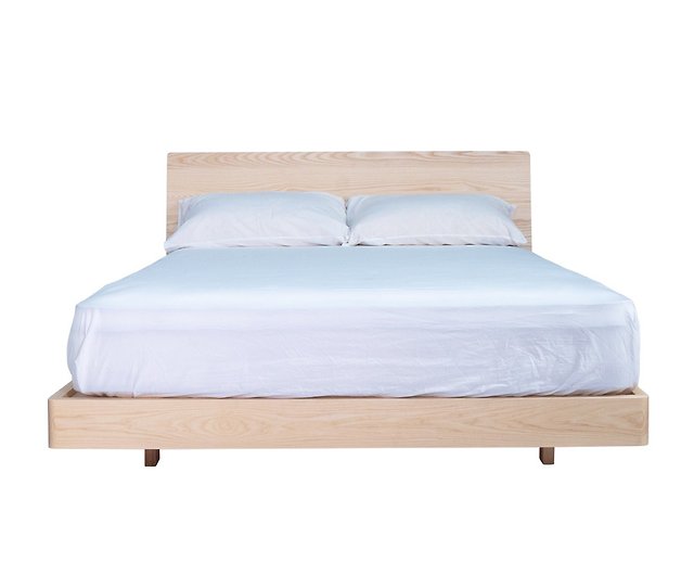 Uwood Other Furniture I, Blue Wooden Double Bed Frame