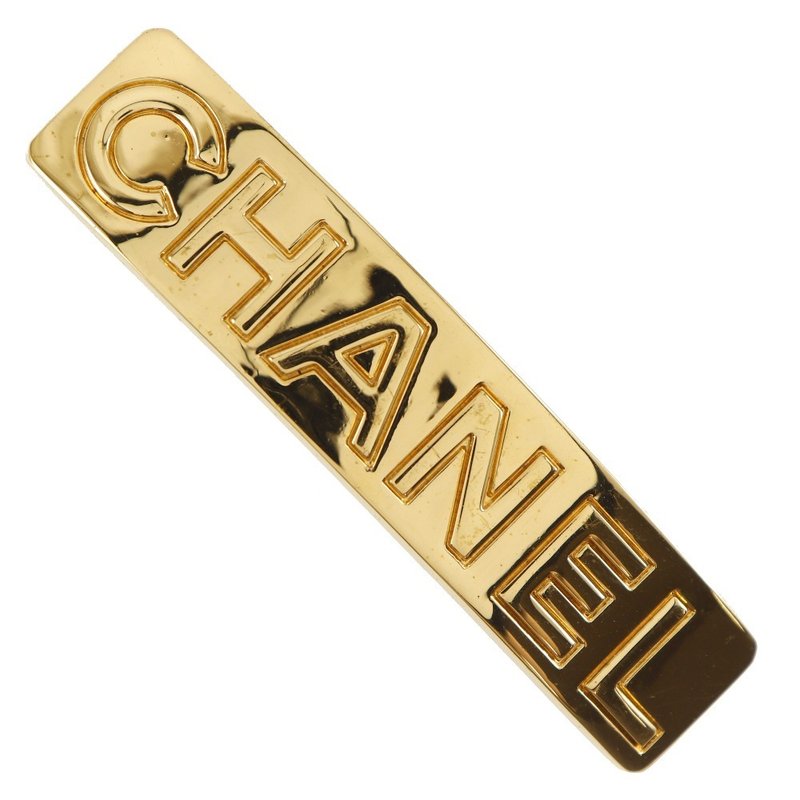 【日本直送】シャネル CHANEL バレッタ 金メッキ ゴールド 97A レディース【中古】 - 髮夾/髮圈 - 其他金屬 金色
