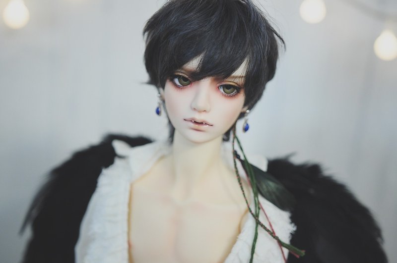 Raven Doll head pre-order (Add makeup) - Other - Other Materials 