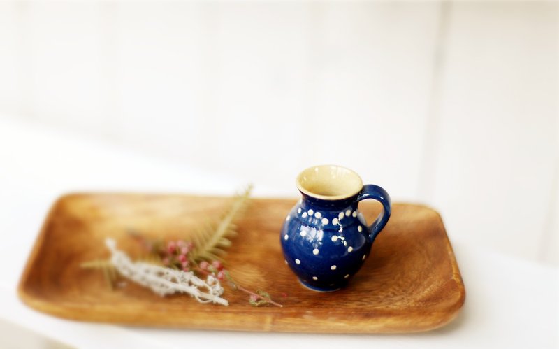 良い一日[フェチ]ドイツVINTAGE /Bürgel-KERAMIK小さな花瓶 - 花瓶・植木鉢 - その他の素材 ブルー
