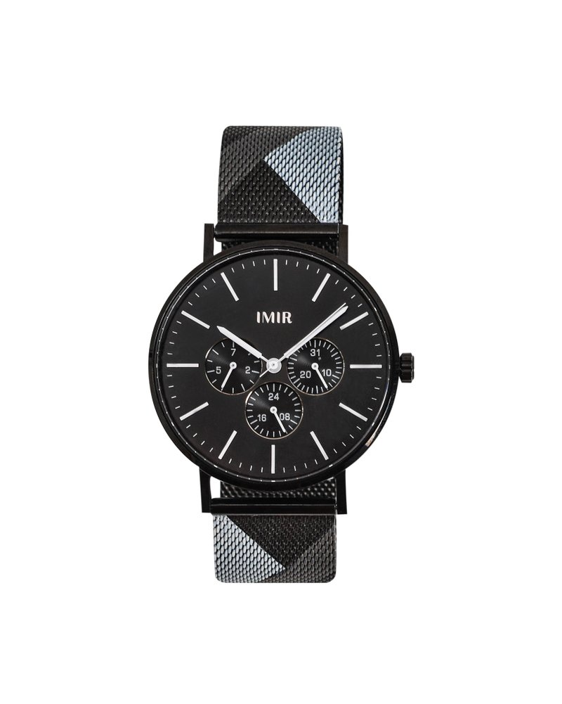 IMIR British Style | Starry Sky Black Shell (36mm) - Women's Watches - Stainless Steel 