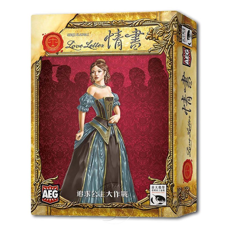 【新天鵝堡桌遊】情書 (美版插畫) - 桌遊/卡牌 - 其他材質 多色