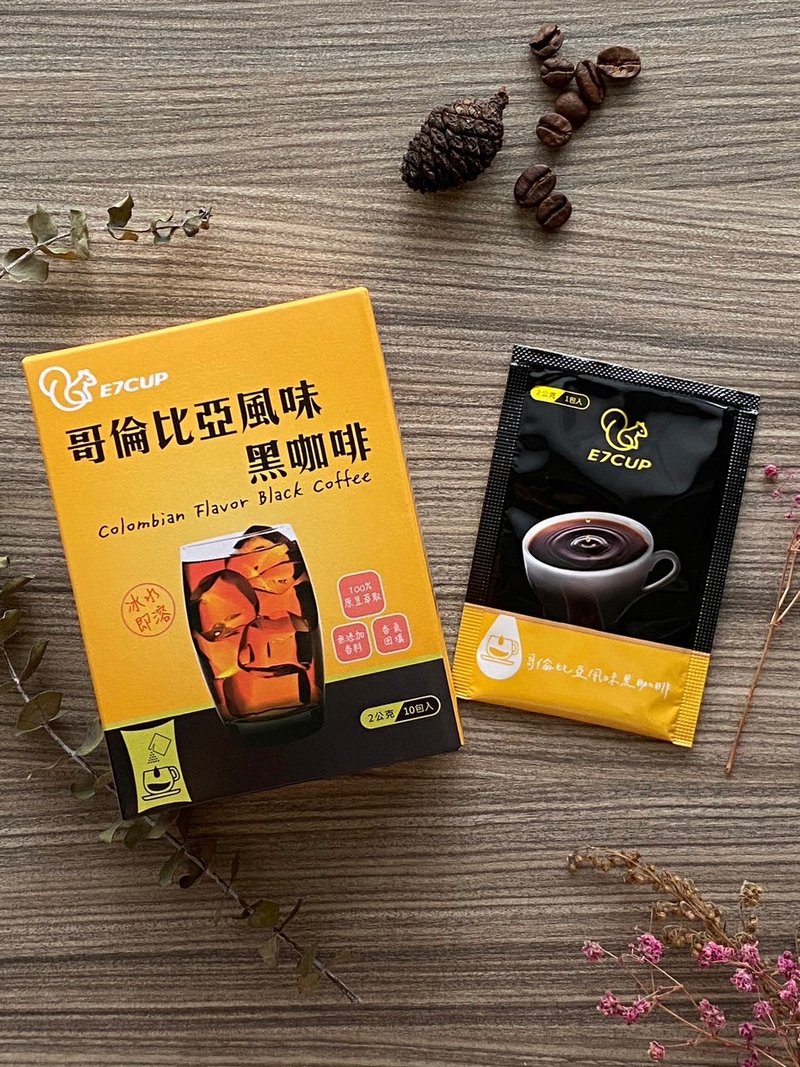 工作日誌-即溶哥倫比亞風味黑咖啡(10入) - 咖啡/咖啡豆 - 其他材質 