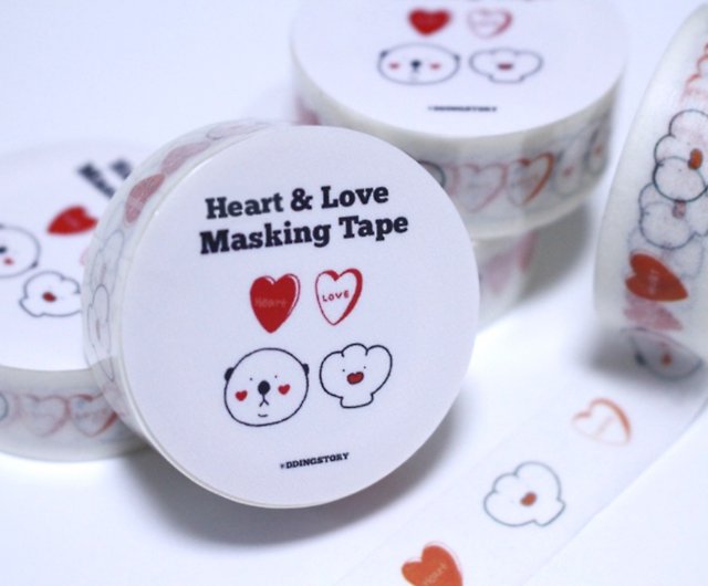 Heart Full Of Love Washi Tape – shopcreatewithcait