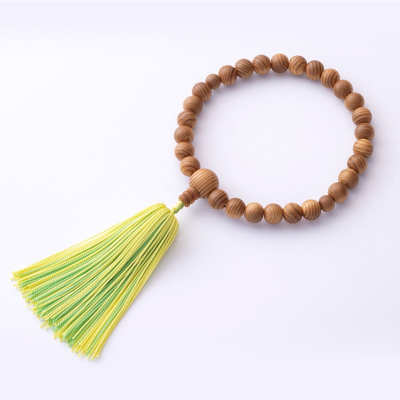 HIGHLIGHT　DREAM / 檸檬黃×青草綠 - 手鍊/手環 - 木頭 
