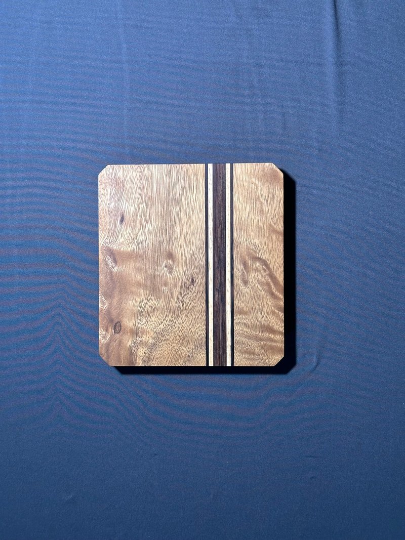 Solid wood splicing suspended sparkling chopping board shape cutting board display can be customized - ถาดเสิร์ฟ - ไม้ 