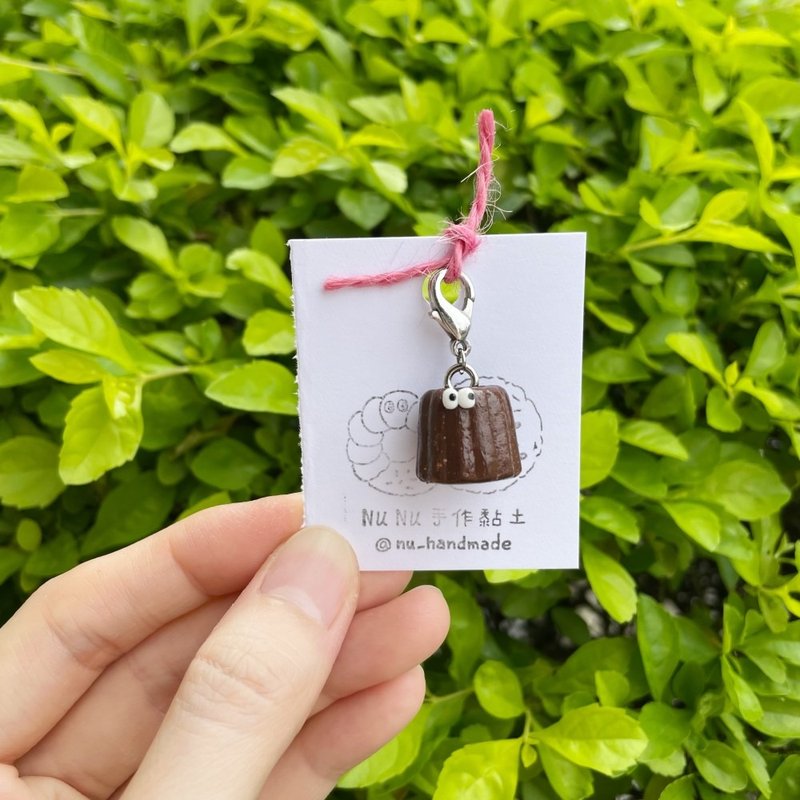 Weiwei simulated Kerilu small pendant - Charms - Clay Brown