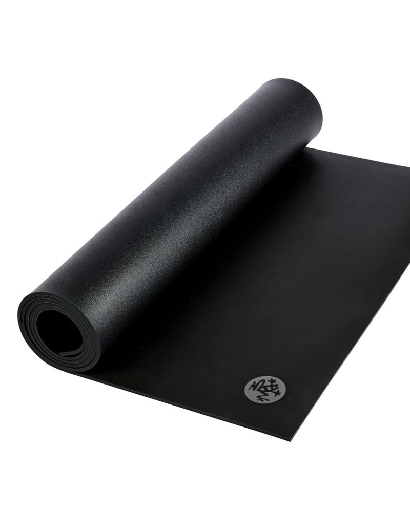 Manduka GRP Adapt 5mm 乾溼止滑瑜珈墊180*66cm-黑 - 瑜珈墊 - 橡膠 黑色