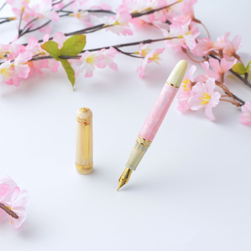 Sakura Fountain pen | elegant purple - Fountain Pens - Acrylic Pink