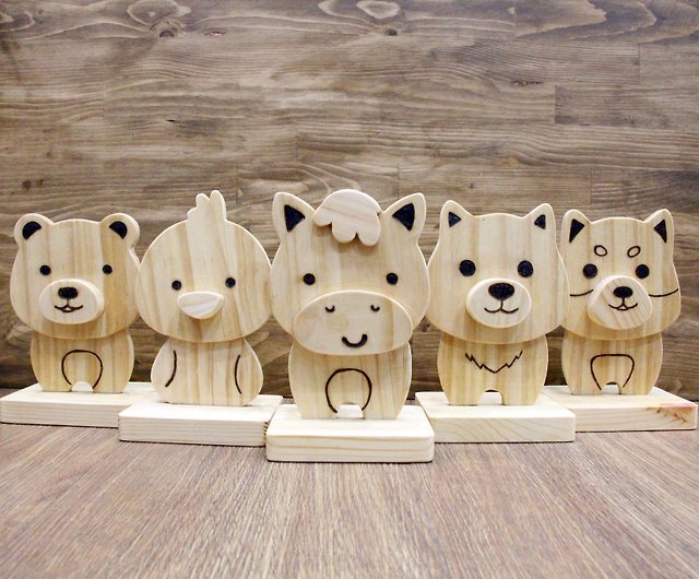 Wood-shaped animal eyeglass holders can be customized to store glasses -  Shop Mao Mao Chuang Sen Fang Eyeglass Cases & Cleaning Cloths - Pinkoi