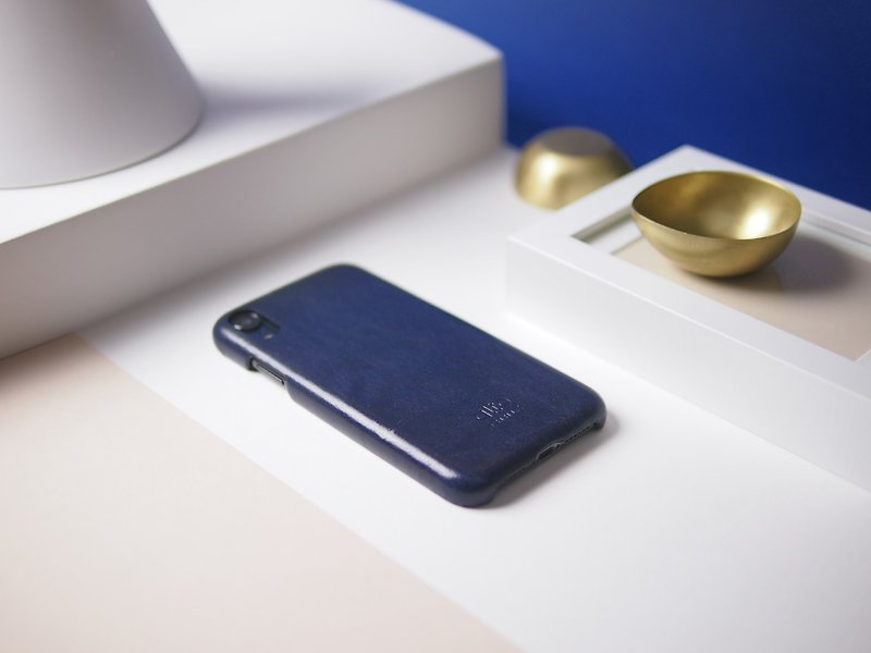 Alto iPhone XR Original Leather Case – Navy - เคส/ซองมือถือ - หนังแท้ สีน้ำเงิน