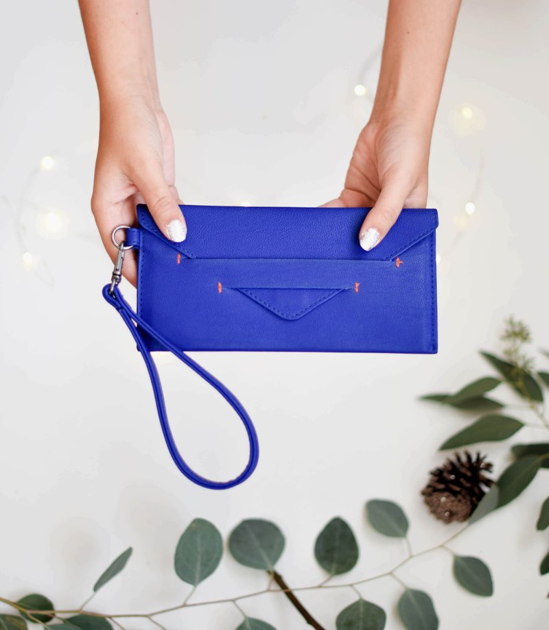 slim wallet & wristlet clutch | designed in Brooklyn NY - Wallets - Eco-Friendly Materials 