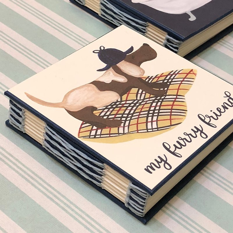 Dog French book - สมุดบันทึก/สมุดปฏิทิน - กระดาษ 