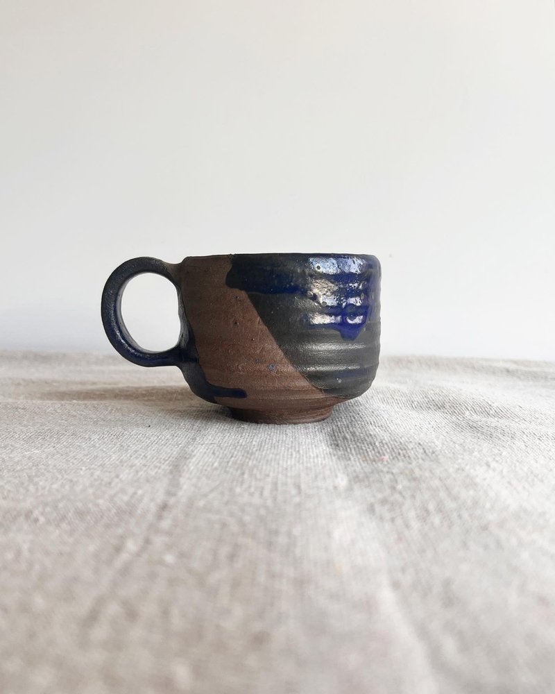 Xingyu Coffee Cup 140 | Pottery - Mugs - Pottery Blue