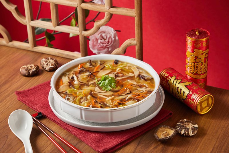 【Kuanxin Restaurant】Hongfu Assorted Soup-1200g-Vegetarian - เครื่องปรุงรสสำเร็จรูป - วัสดุอื่นๆ สีเขียว