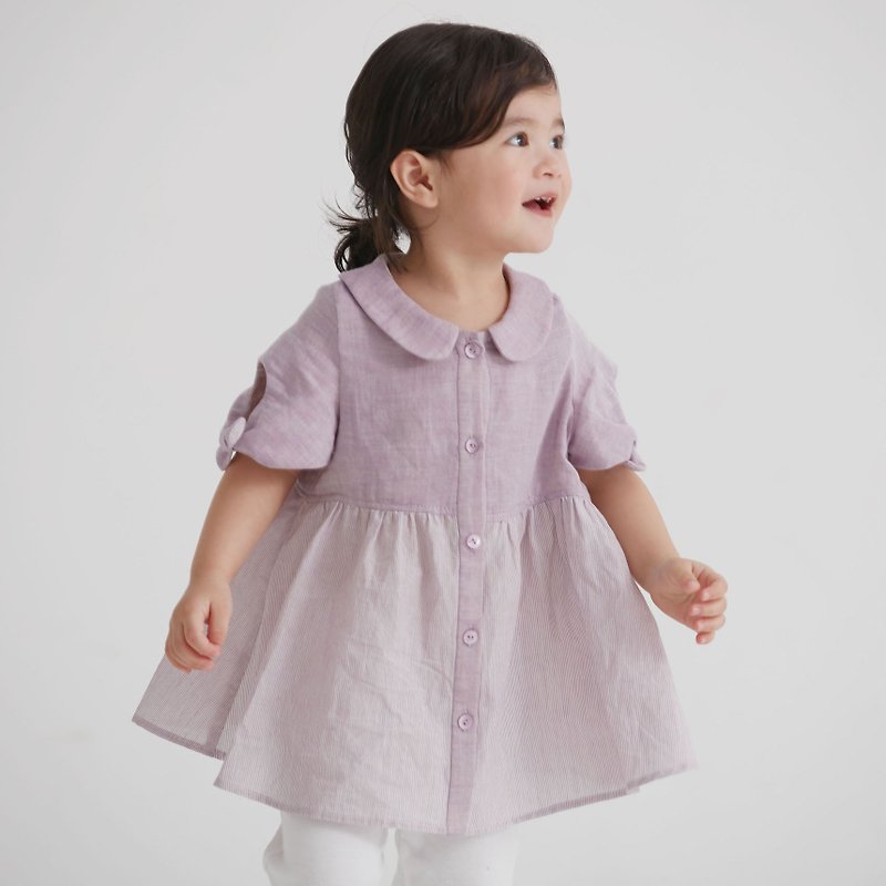 Purple Doll Folded Top Baby Doll - Tops & T-Shirts - Cotton & Hemp Purple