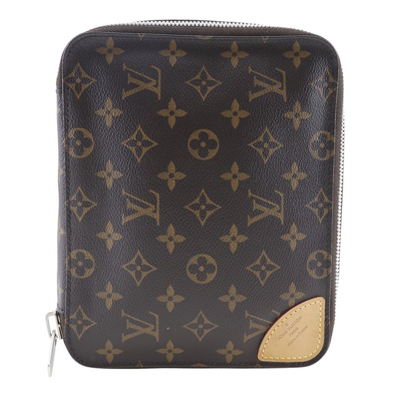 【日本直送】ルイ・ヴィトン LOUIS VUITTON ホライゾン ポーチ M42663 モノグラムキャンバス SN3146 ユニセックス【中古】 - ポーチ - 合皮 ブラウン