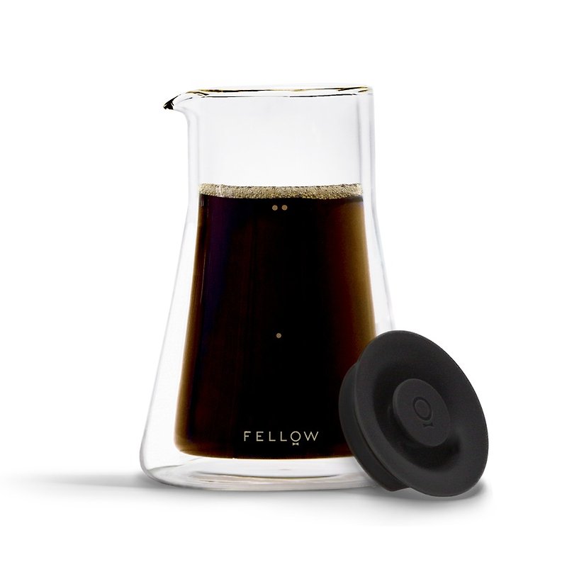 【FELLOW】雙層玻璃濾壺－內含矽膠蓋 - 咖啡杯 - 玻璃 