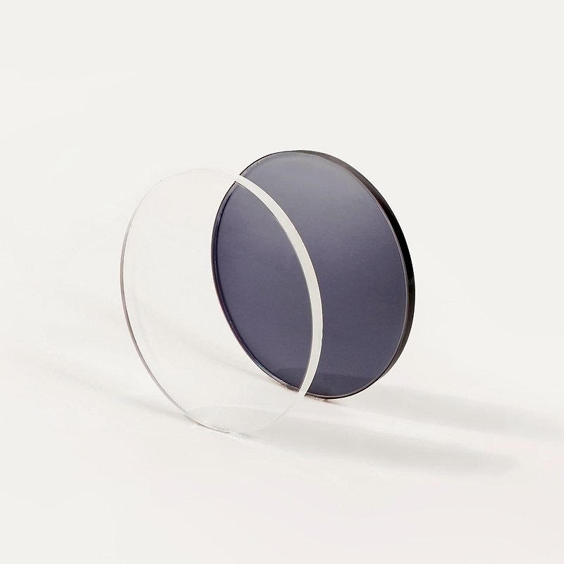 HOYA-New Vision FROMEYES 1.61 Anti-Blue Light + 100% Anti-UV Photochromic Lenses - Glasses & Frames - Other Materials Gray