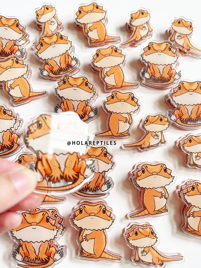 Reptile Paper Clips (3 pieces) - สมุดบันทึก/สมุดปฏิทิน - พลาสติก 