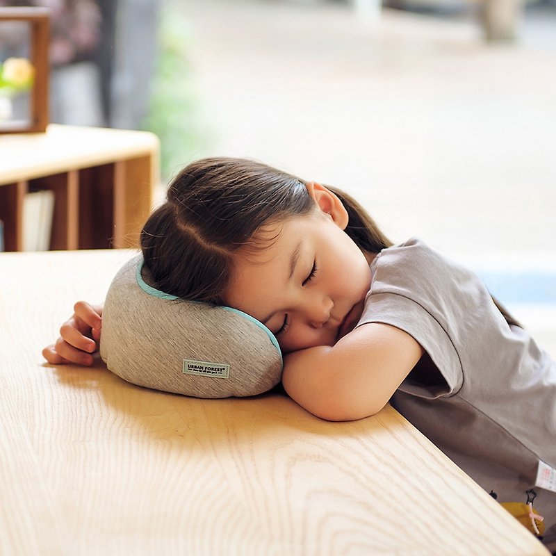 Hanamaki | Rollable children's neck pillow / nap pillow (basic color) - Pillows & Cushions - Cotton & Hemp 