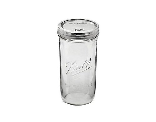 Ball Mason Jar Mason jar set _24oz wide mouth mug*2+ wide mouth straw cup  set*1 - Shop Tastelife Mugs - Pinkoi