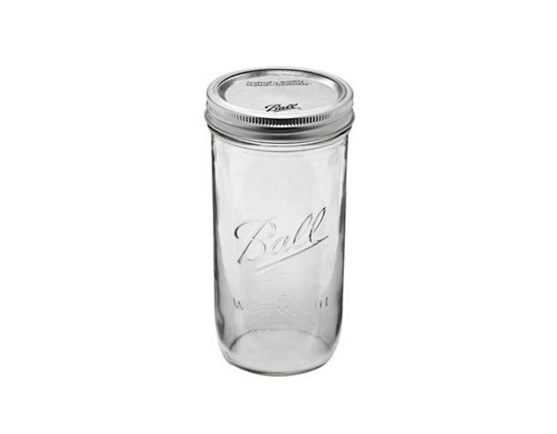 Ball Mason Jars - Ball梅森罐 24oz 寬口 - 咖啡杯 - 玻璃 