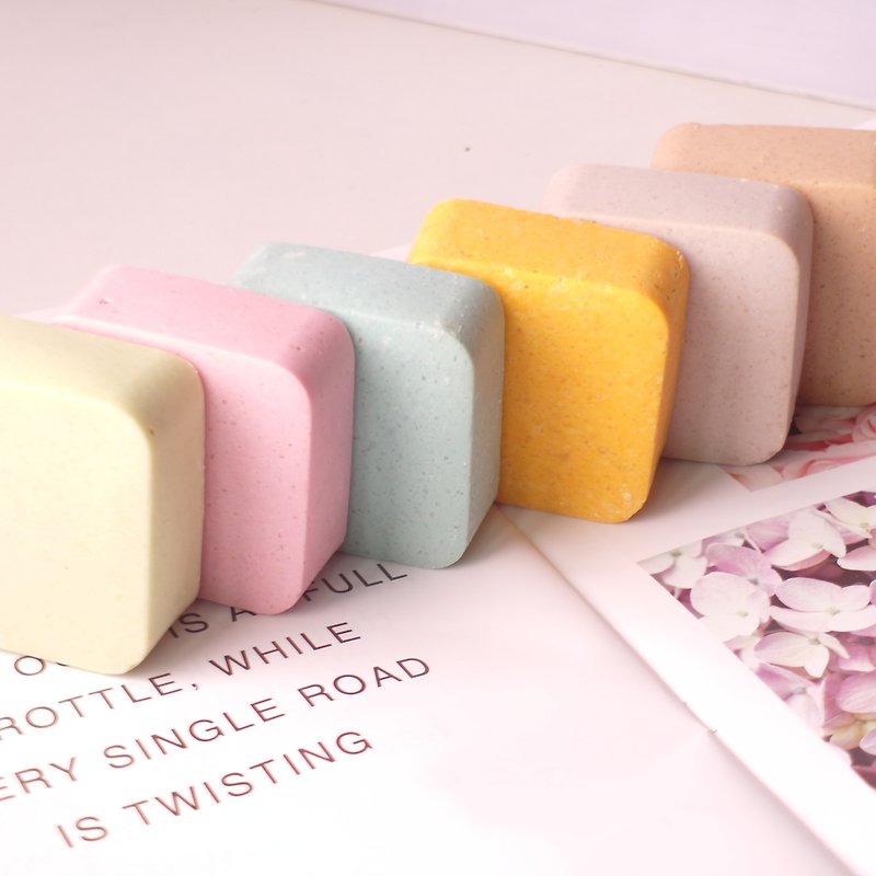 [Super value offer] Handmade soap 5 packs of shampoo soap and bath soap from head to toe in one soap - สบู่ - พืช/ดอกไม้ 