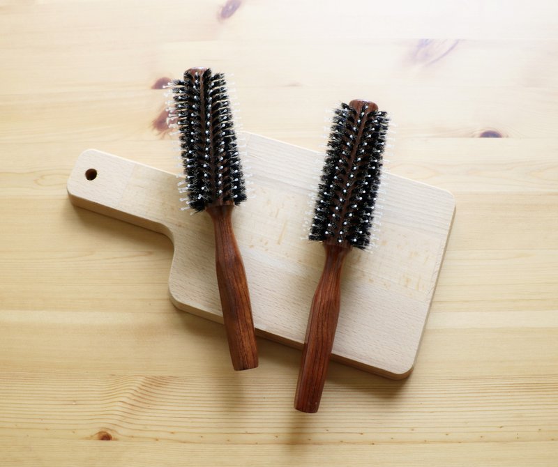 [Add-on purchase discount product] Rosewood monofilament round comb (limited to additional purchase and not shipped separately) - Makeup Brushes - Wood 