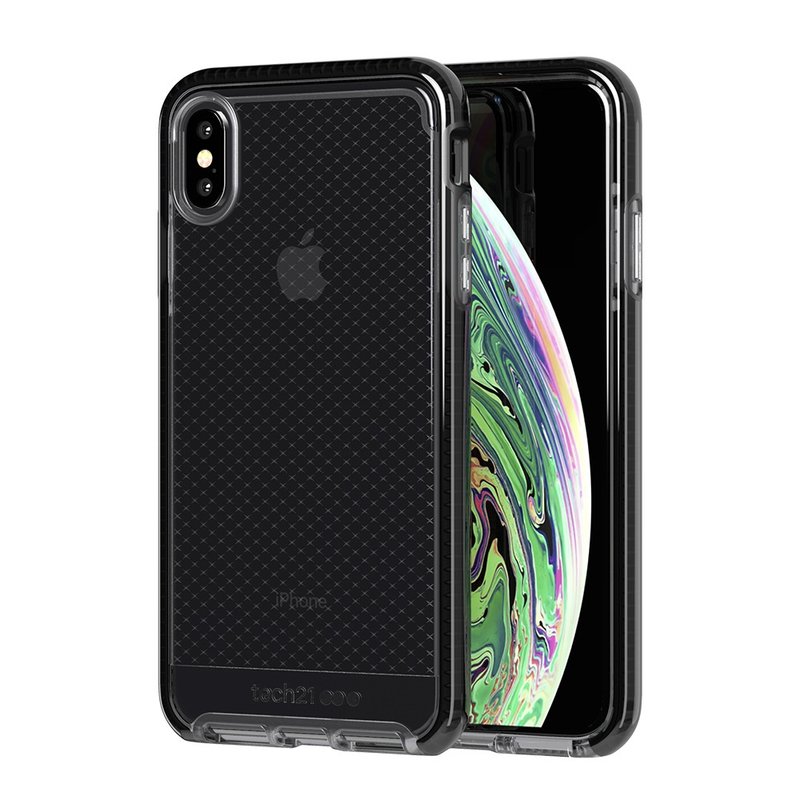 UK Tech 21 EVO CHECK Anti-collision Protective Case-iPhone Xs Max (5056234705674) - เคส/ซองมือถือ - ซิลิคอน สีดำ