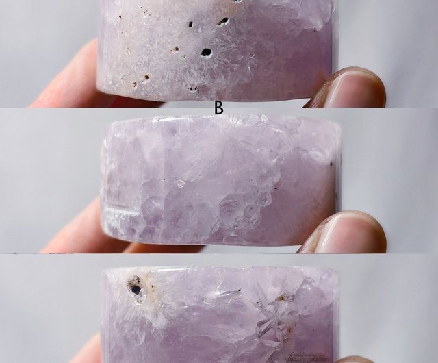 櫻花瑪瑙共生水晶鐲心紙鎮文鎮無飾牌收藏擺件單品禮物LINFINITY大千