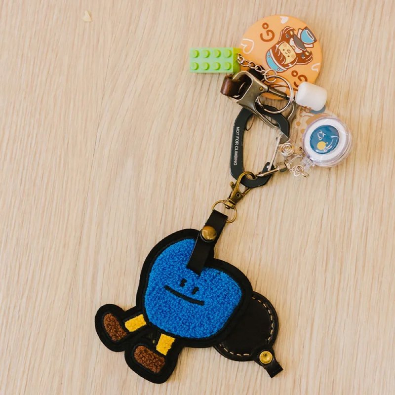 【hahababy】Inductive magnetic key bag - Keychains - Other Materials Multicolor