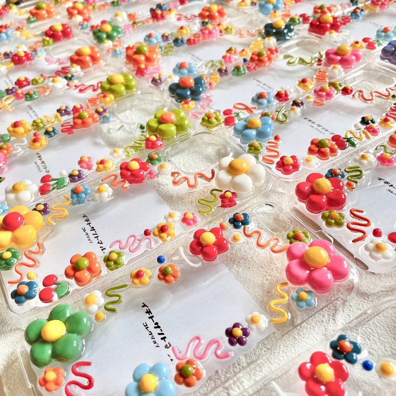 【オーダーメイド】おはなのiPhoneケース - 手機殼/手機套 - 塑膠 多色